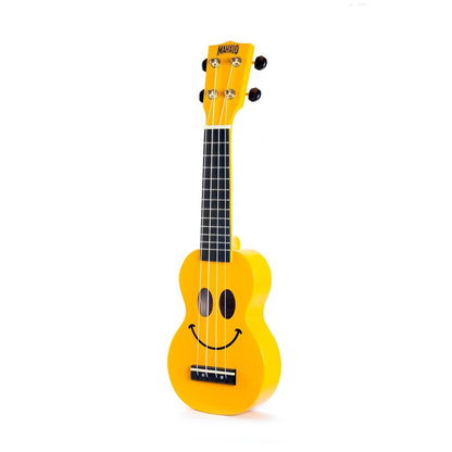 Mahalo SMILINOYW Ukulele sopranissimo, galben, husă, pene