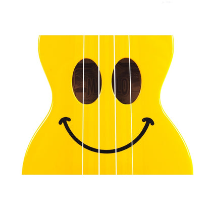 Mahalo SMILINOYW Ukulele sopranissimo, galben, husă, pene
