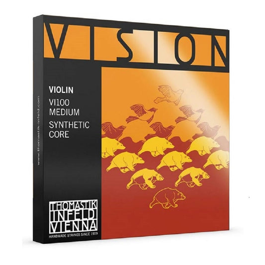 Thomastik Vision VI100 Set 4 corzi vioară medium, 4/4