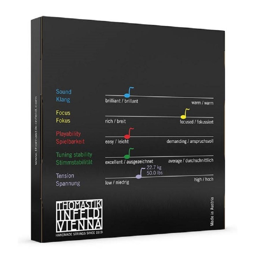 Thomastik Vision VI100 Set 4 corzi vioară medium, 4/4