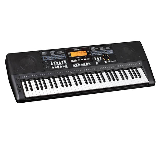 Medeli A300 Orgă electronică, 61 clape dinamice, 618 tonuri, 200 stiluri, USB-MIDI
