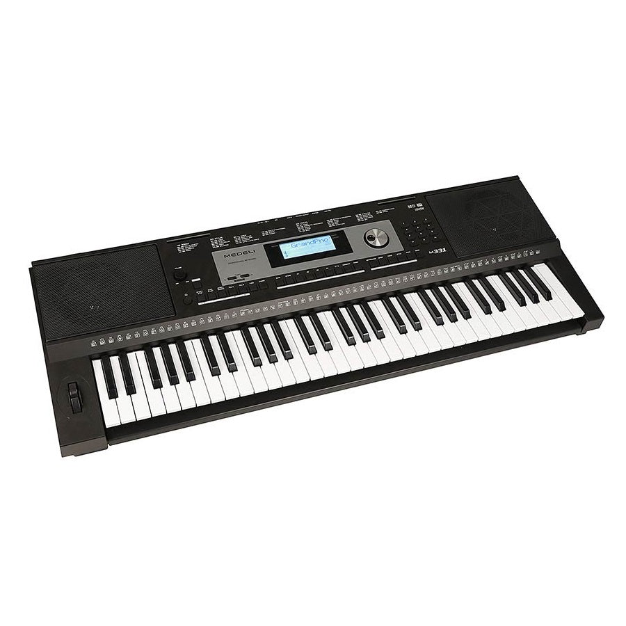 Medeli M331 Orgă electronică, 61 clape dinamice, 633 tonuri, 220 stiluri, USB-MIDI