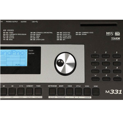 Medeli M331 Orgă electronică, 61 clape dinamice, 633 tonuri, 220 stiluri, USB-MIDI