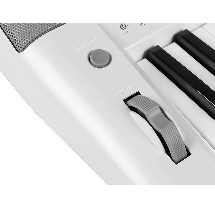 Medeli A300W Orgă electronică, 61 clape dinamice, 618 tonuri, 200 stiluri, USB-MIDI, alb