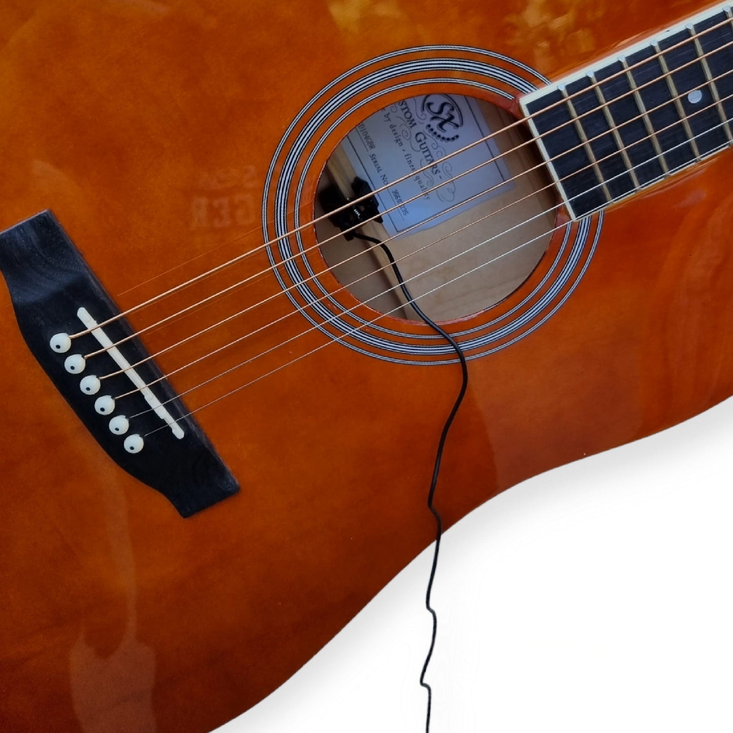 Boston BTUM3 Microfon doza pickup clip on tuner pentru instrumente corzi, vioara, chitara