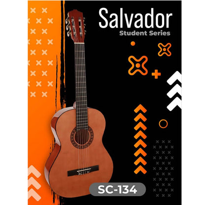 Salvador Student SC134 Chitară clasică 3/4, natur