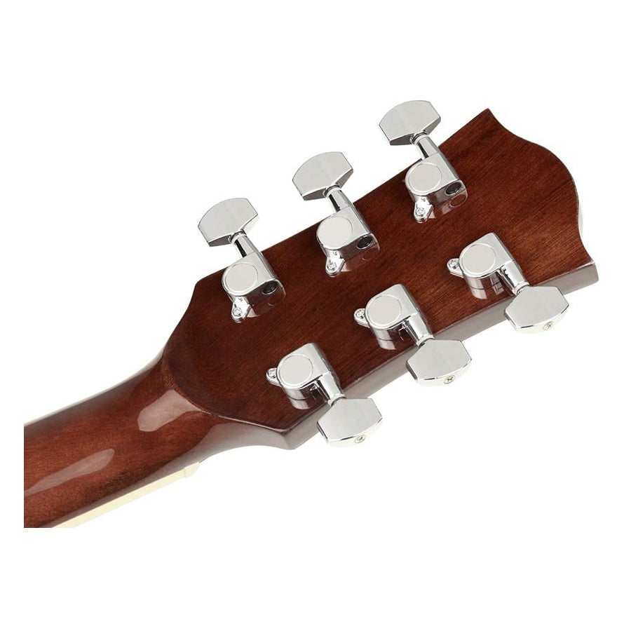 Richwood RA12CE – Chitară acustică electro-acustică auditorium, 6 corzi, natur, cu husă