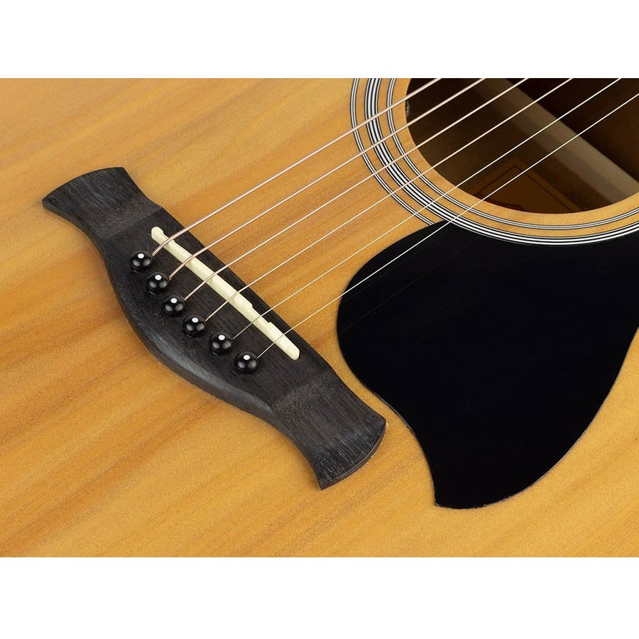 Richwood RA12CE – Chitară acustică electro-acustică auditorium, 6 corzi, natur, cu husă