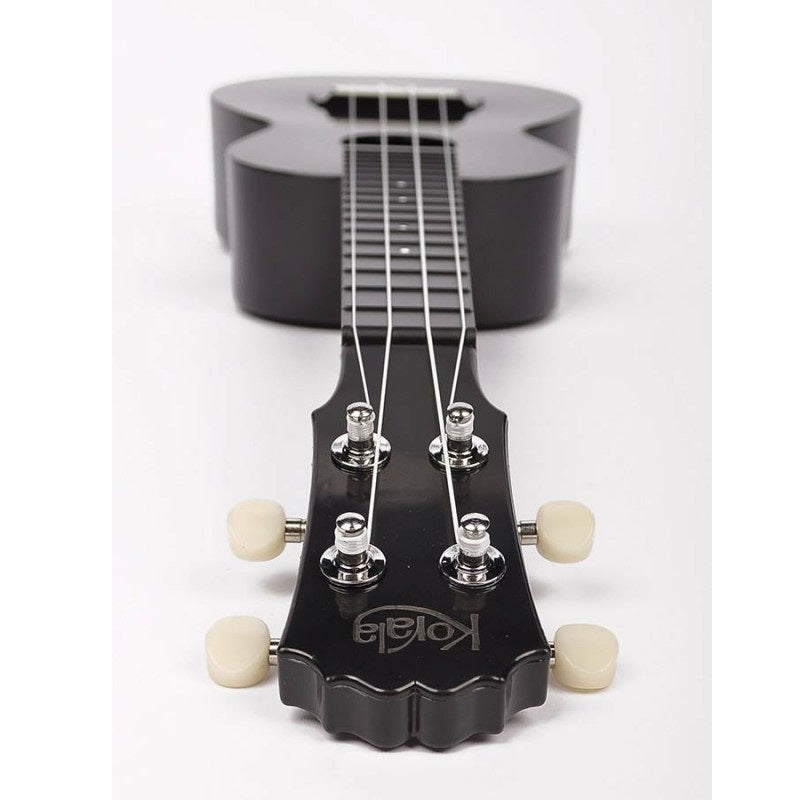 Korala PUC20BK – Ukulele concert, policarbonat, negru, 61 cm, set cu 3 pene