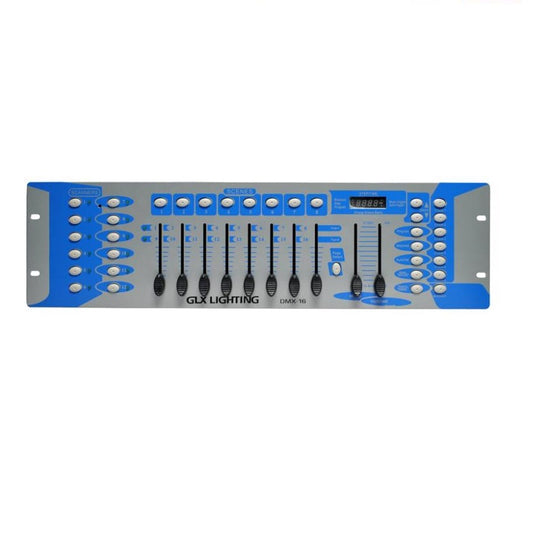 GLX DMX 16 Controler 16 canale, format rack 19″