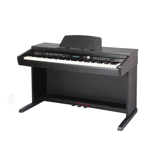 Medeli DP330BK Pian Digital cu acompaniament, 88 clape grele, negru