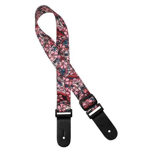 Gaucho GSTU80LI Curea ukulele, flori lila