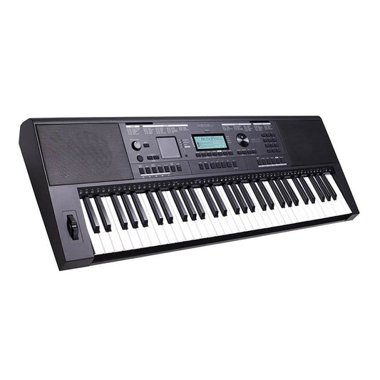 Medeli MK401 – Claviatură electronică 61 clape dinamice, 600 sunete, 200 ritmuri, MIC IN, SD Card