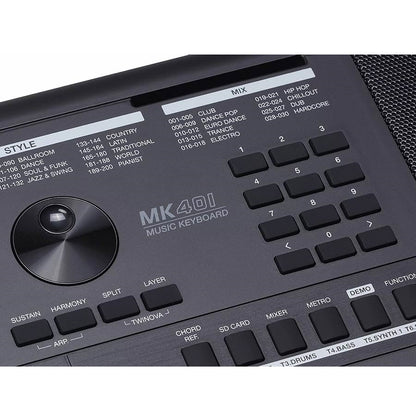 Medeli MK200 Orgă electronică, 61 clape dinamice, 585 tonuri, 202 ritmuri, USB-MIDI