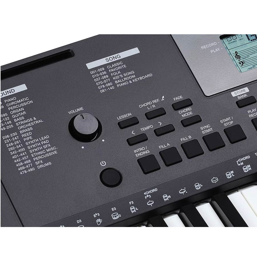 Medeli IK100 Orgă electronică, 61 clape dinamice iluminate, 480 tonuri, USB-MIDI