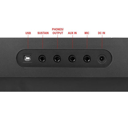 Medeli IK100 Orgă electronică, 61 clape dinamice iluminate, 480 tonuri, USB-MIDI