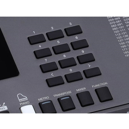 Medeli MK200 Orgă electronică, 61 clape dinamice, 585 tonuri, 202 ritmuri, USB-MIDI