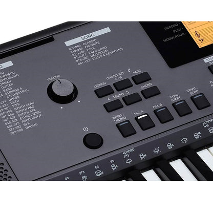 Medeli MK200 Orgă electronică, 61 clape dinamice, 585 tonuri, 202 ritmuri, USB-MIDI