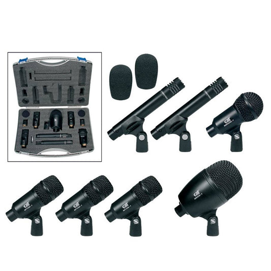 Gatt Audio DKIT7 Set de 7 microfoane pentru tobe