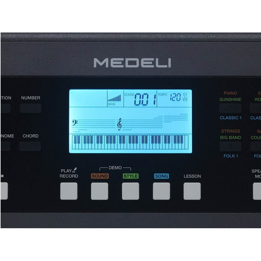 Medeli MK61 Orgă electronică 61 clape, 150 ritmuri