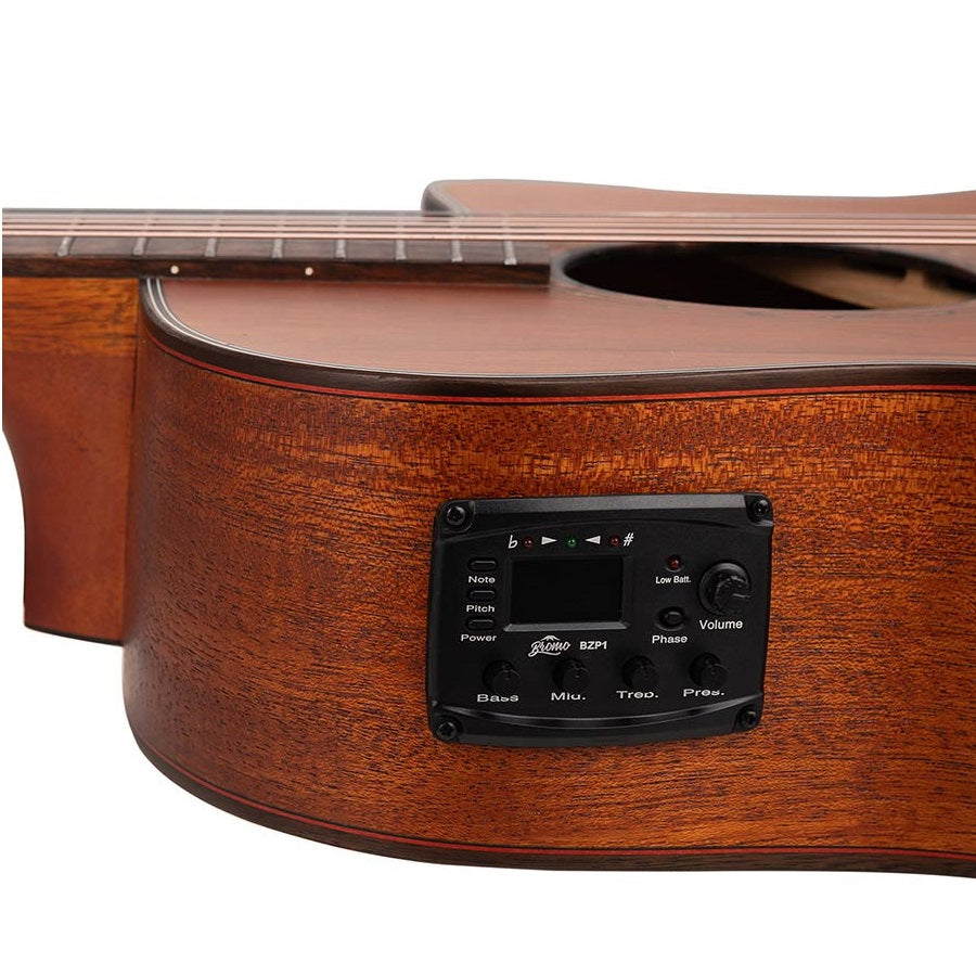 Bromo BAT2MCE – Chitară electro-acustică auditorium, 6 corzi
