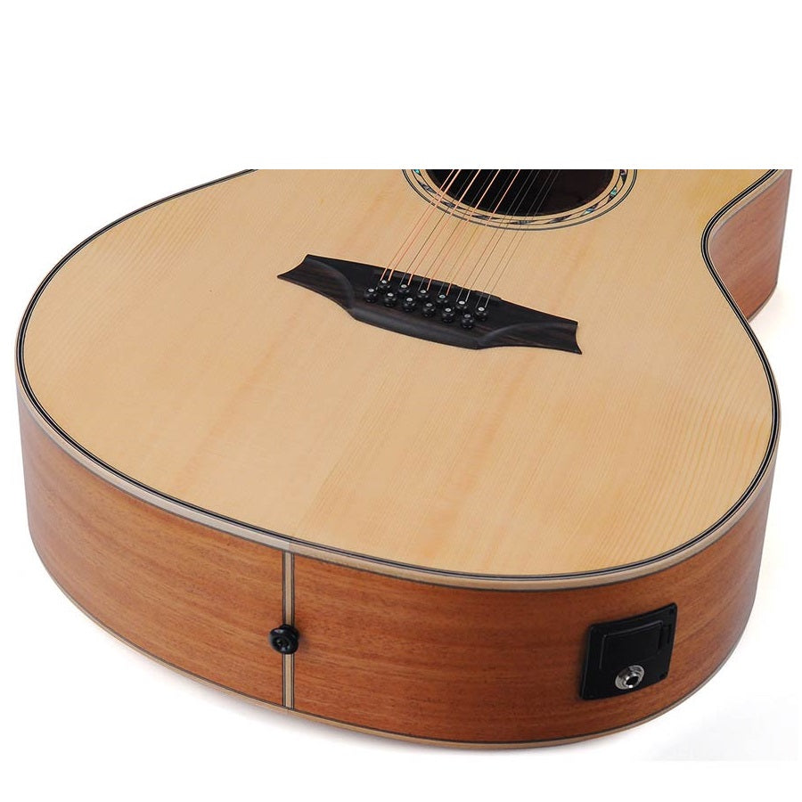 Bromo BAT4CE12 – Chitară acustică auditorium, 12 corzi, cu husă