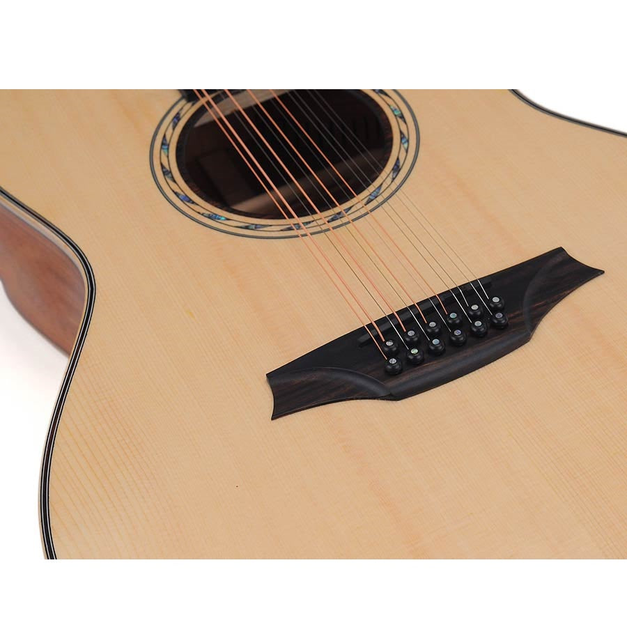 Bromo BAT4CE12 – Chitară acustică auditorium, 12 corzi, cu husă