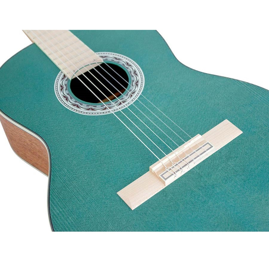 Valencia VC354AB – Chitară clasică 4/4, molid Sitka & mahon, Aqua Blue