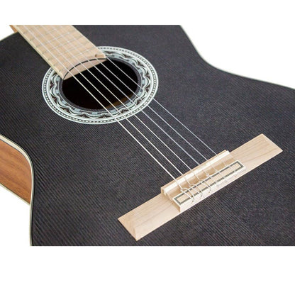 Valencia VC354BK – Chitară clasică 4/4, molid Sitka & mahon, negru satinat