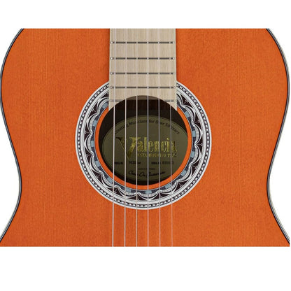 Valencia VC354OR – Chitară clasică 4/4, molid Sitka & mahon, portocaliu satinat