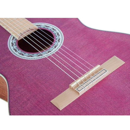 Valencia VC354PP – Chitară clasică 4/4, molid Sitka & mahon, mov satinat (purple)