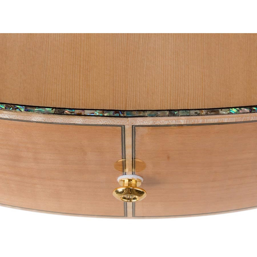 Bromo BAN7E – Chitară acustică jumbo, 6 corzi, cu husă și suport din lemn