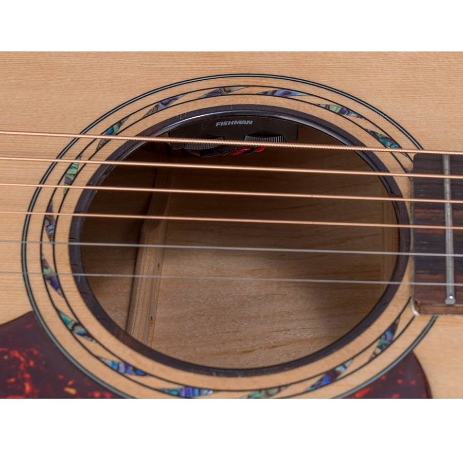 Bromo BAN7E – Chitară acustică jumbo, 6 corzi, cu husă și suport din lemn