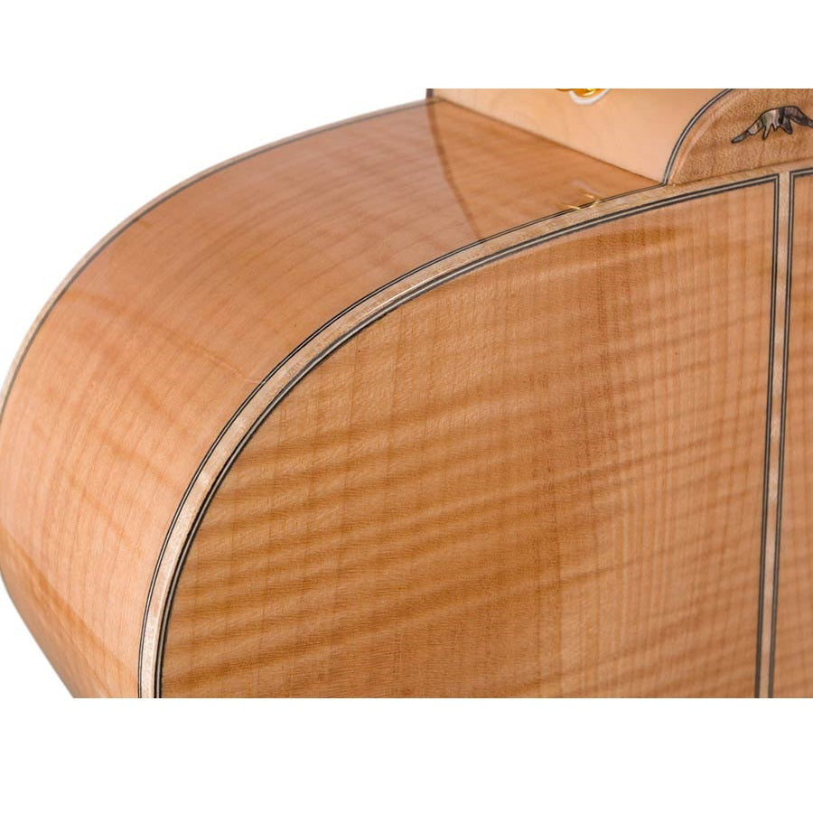 Bromo BAN7E – Chitară acustică jumbo, 6 corzi, cu husă și suport din lemn