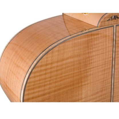 Bromo BAN7E – Chitară acustică jumbo, 6 corzi, cu husă și suport din lemn