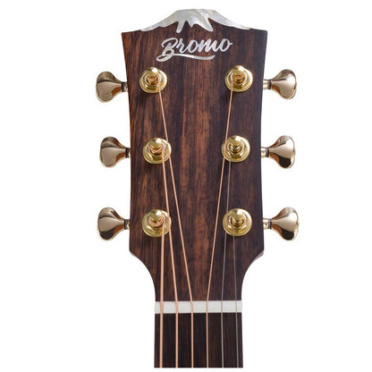 Bromo BAR4GCE – Chitară acustică auditorium, 6 corzi, cu husă
