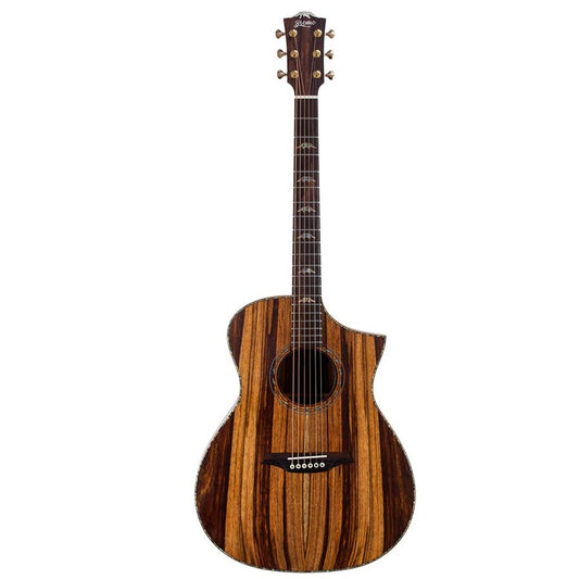 Bromo BAR4GCE – Chitară acustică auditorium, 6 corzi, cu husă