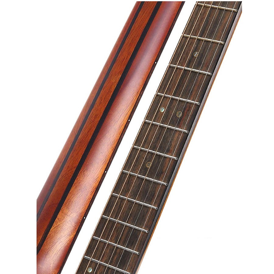 Bromo BAR6E – Chitară electro-acustică parlor, 6 corzi, cu husă