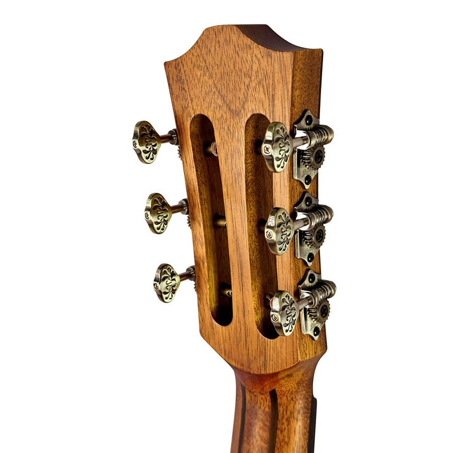 Bromo BAR6E – Chitară electro-acustică parlor, 6 corzi, cu husă