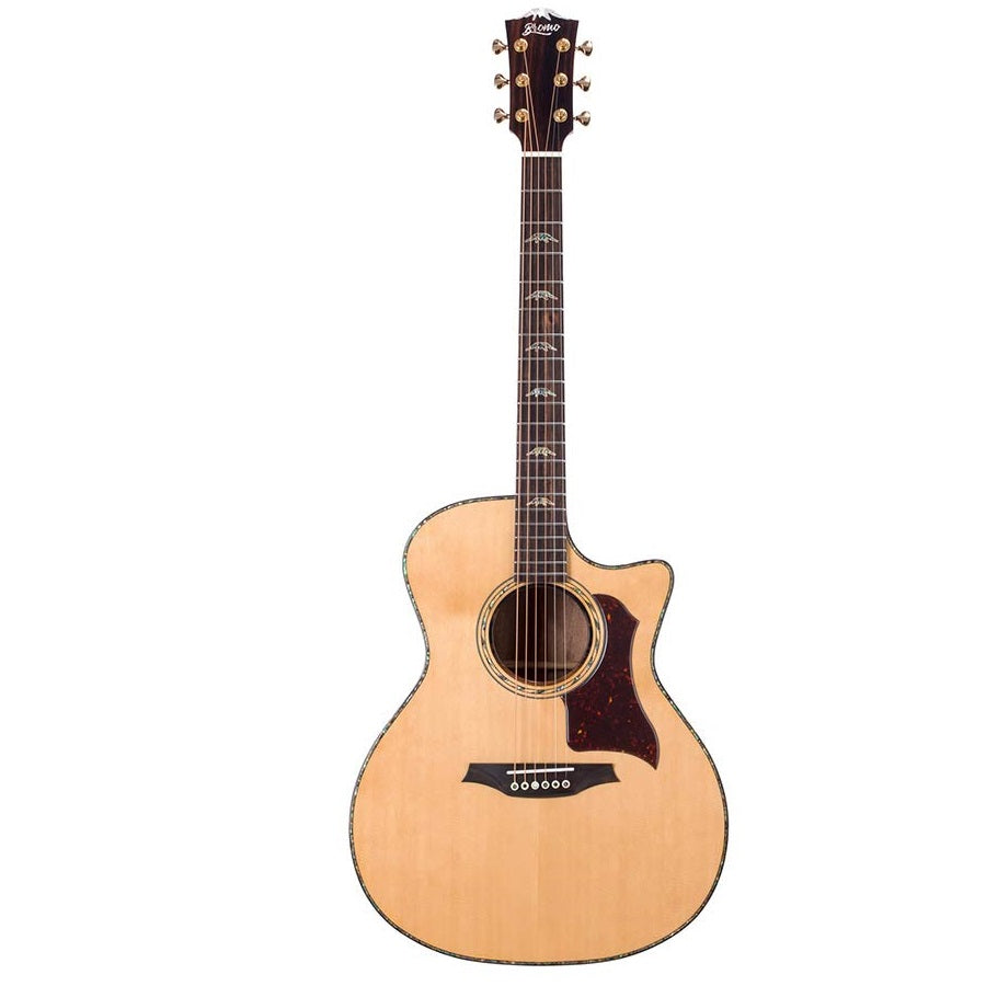 Bromo BAN2CE – Chitară acustică auditorium, 6 corzi, cu husă
