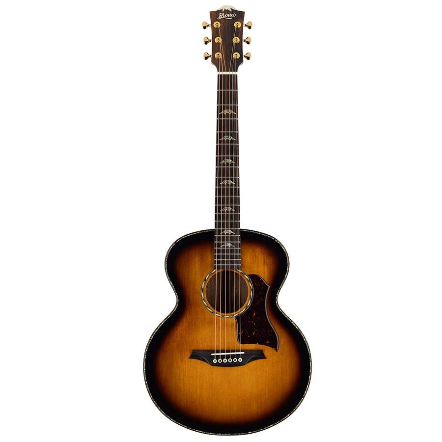 Bromo BAN8EVS – Chitară acustică mini jumbo, 6 corzi, cu husă
