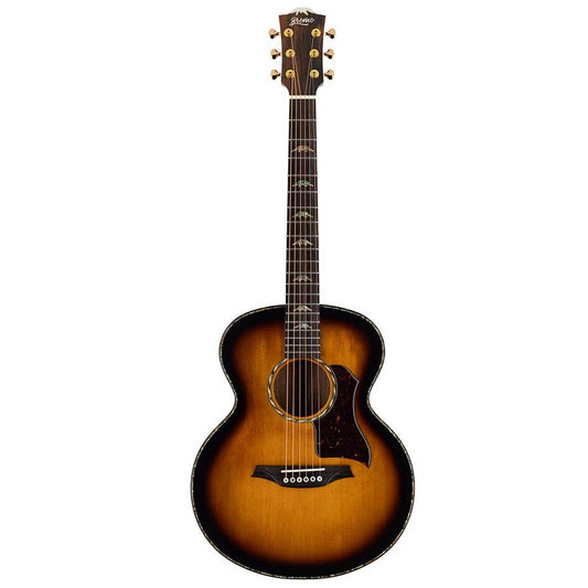 Bromo BAN8EVS – Chitară acustică mini jumbo, 6 corzi, cu husă