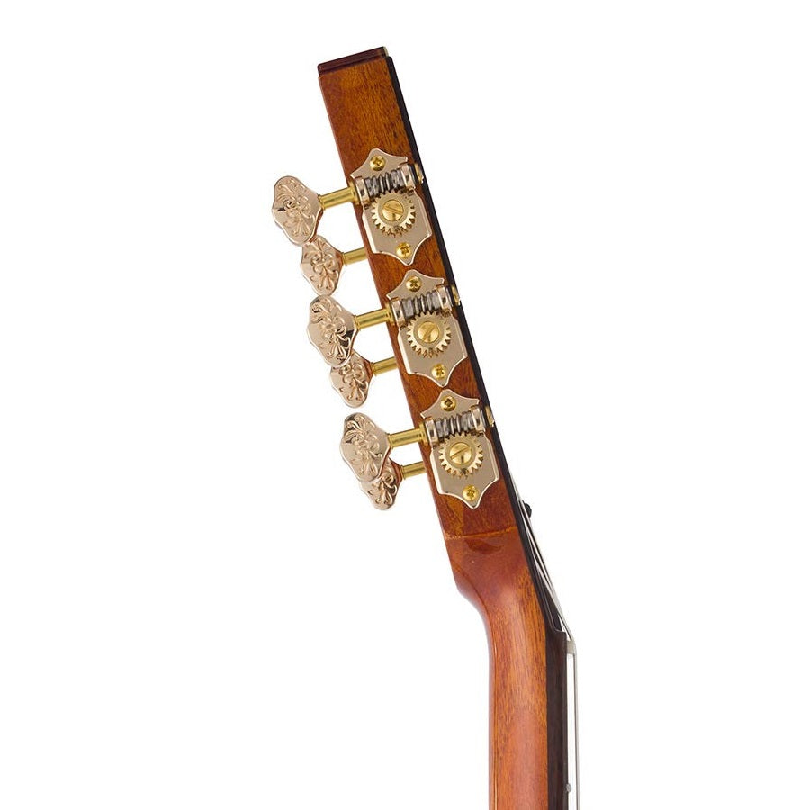 Bromo BEN2C – Chitară electro-acustică nylon hollow body, 6 corzi, cu cutie rigidă