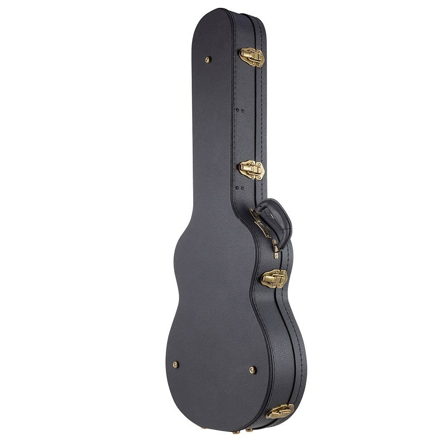 Bromo BEN2CTBK – Chitară electro-acustică nylon hollow body, 6 corzi, cu cutie rigidă