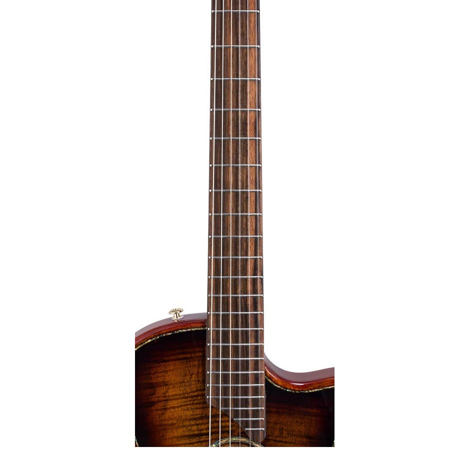 Bromo BEN2C3TS – Chitară electro-acustică nylon hollow body, 6 corzi, cu cutie rigidă