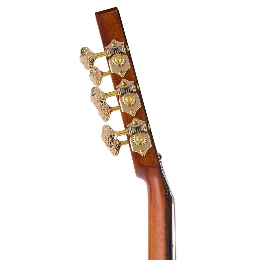 Bromo BEN2C3TS – Chitară electro-acustică nylon hollow body, 6 corzi, cu cutie rigidă