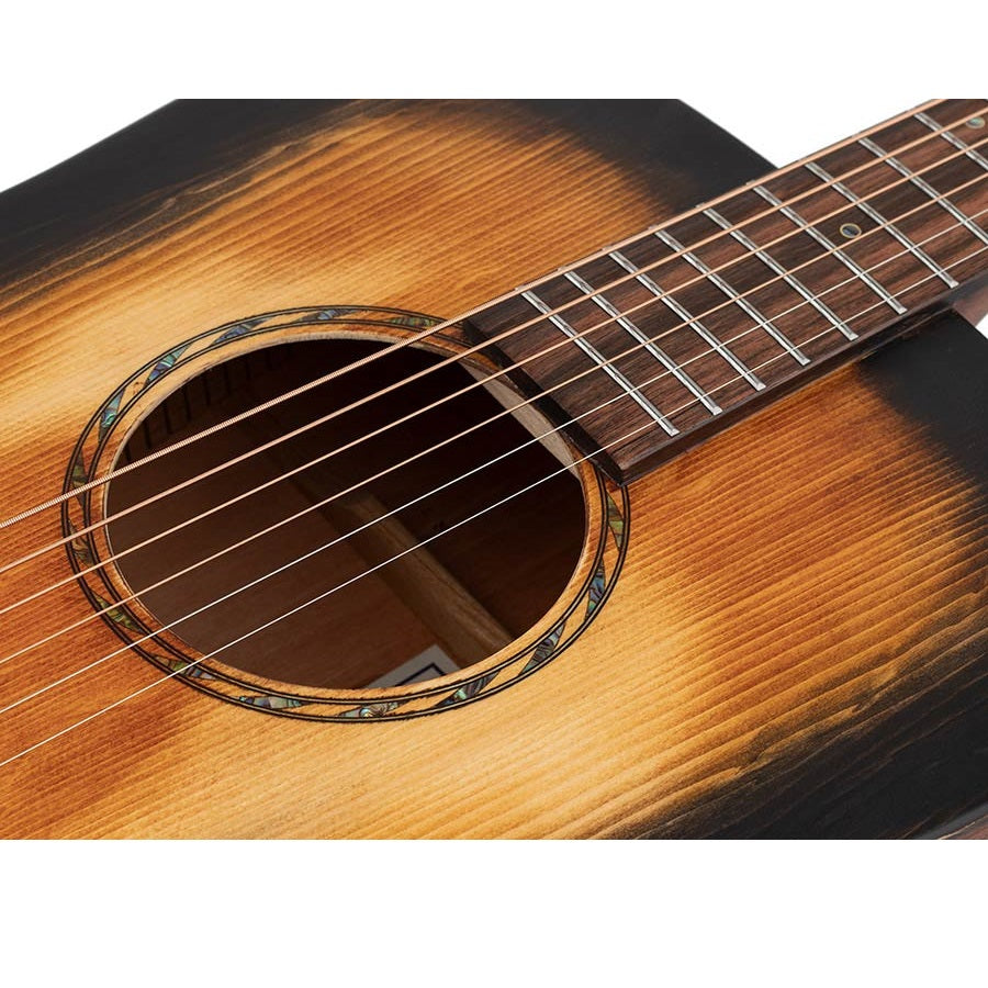 Bromo BAR1HHS – Chitară acustică dreadnought, 6 corzi, cu husă