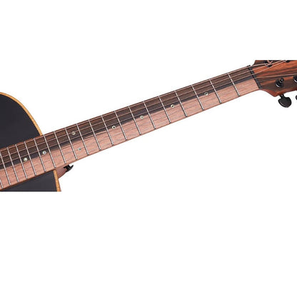 Bromo BAT8MEBK – Chitară electro-acustică mini jumbo, 6 corzi, cu husă
