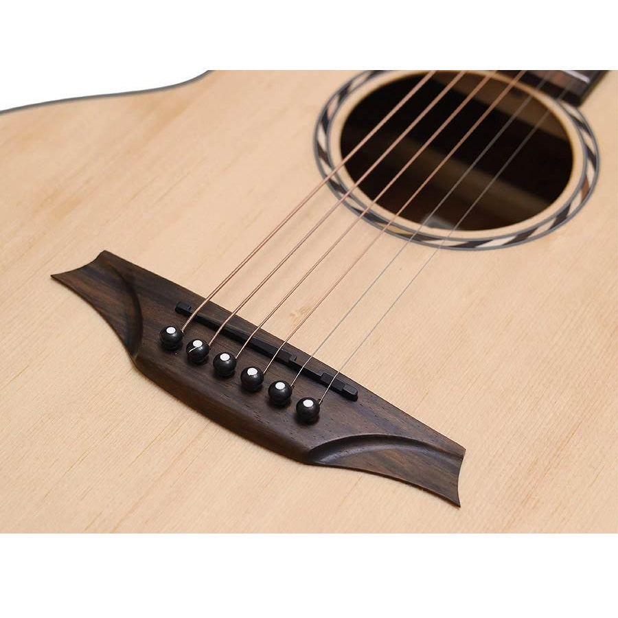 Bromo BAA8S – Chitară acustică mini jumbo, 6 corzi, cu husă