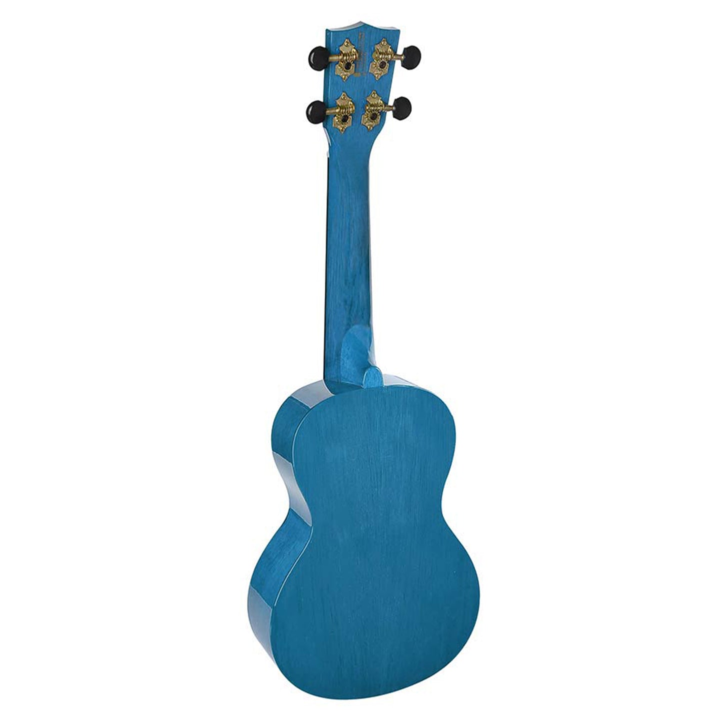 Mahalo MH2TBU – Set ukulele concert, finisaj albastru transparent, cu husă